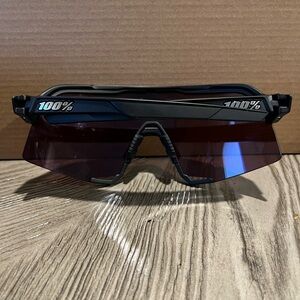 100% Black and Purple Sunglasses